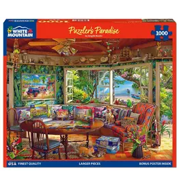 White Mountain Puzzles Puzzler's Paradise 1000pc