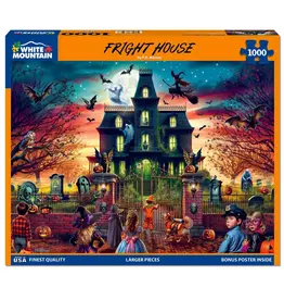 White Mountain Puzzles Fright House 1000pc