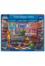 White Mountain Puzzles Video Rental Store 1000pc
