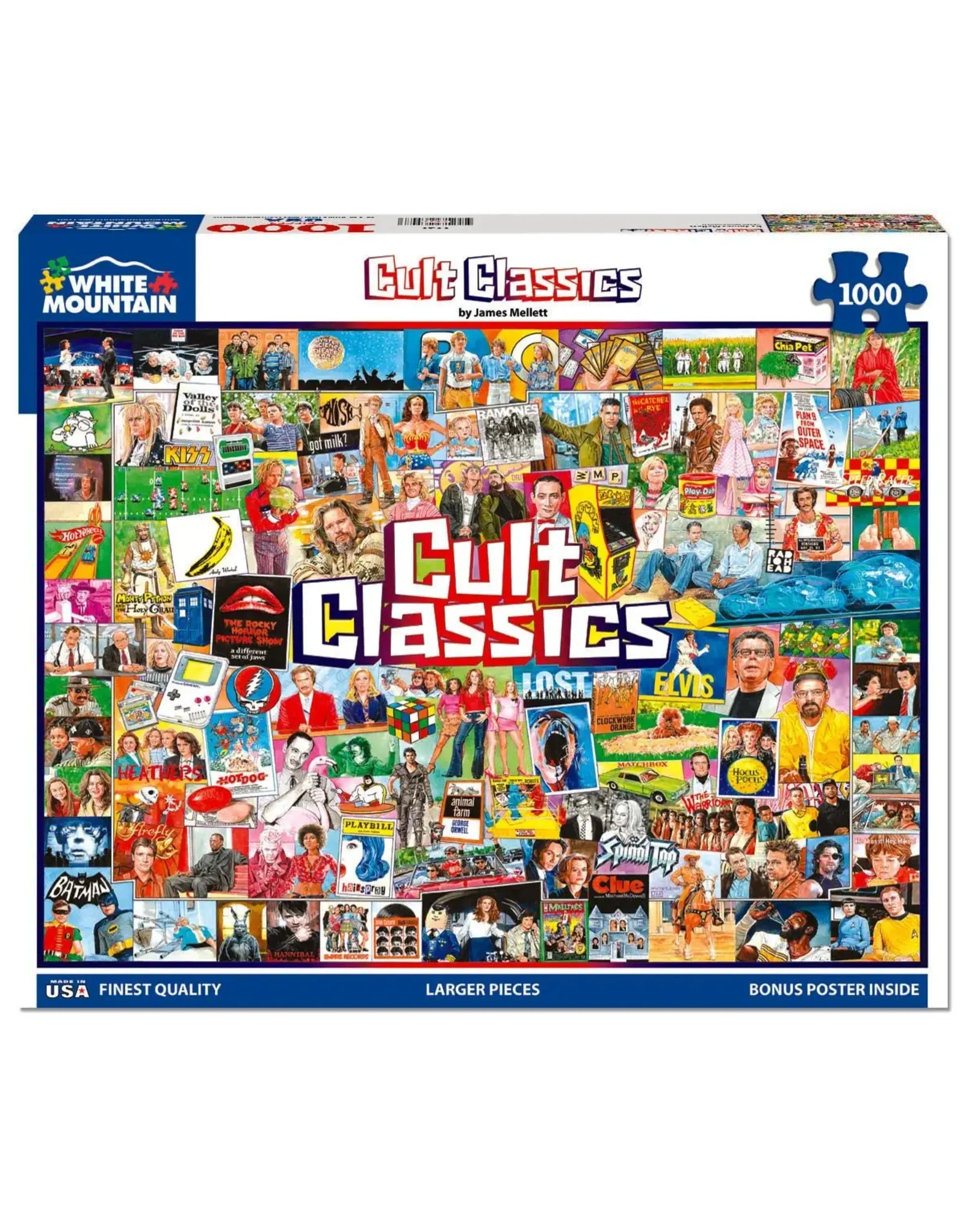 White Mountain Puzzles Cult Classic 1000pc