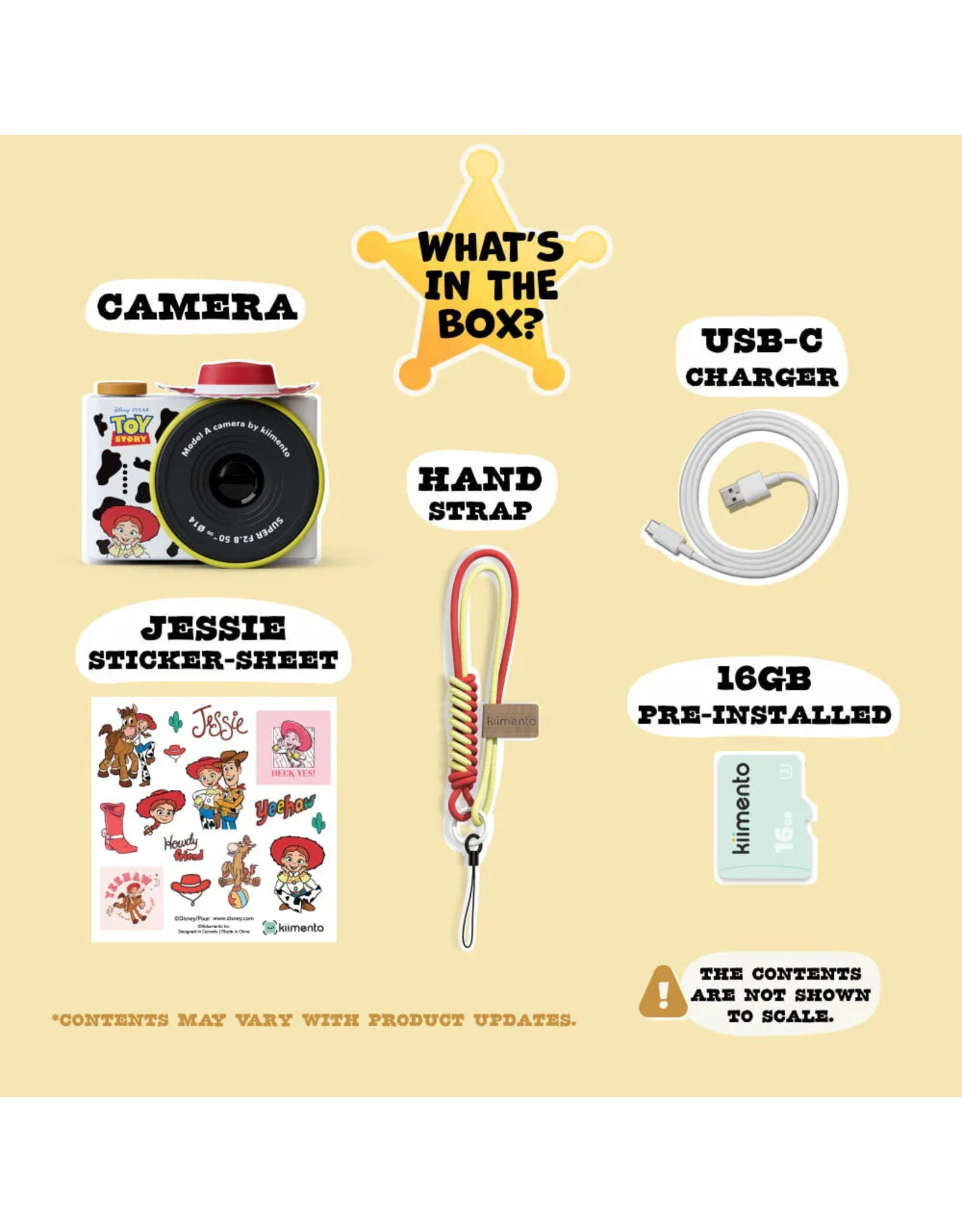 Kiimento Disney Jessie Mini Camera