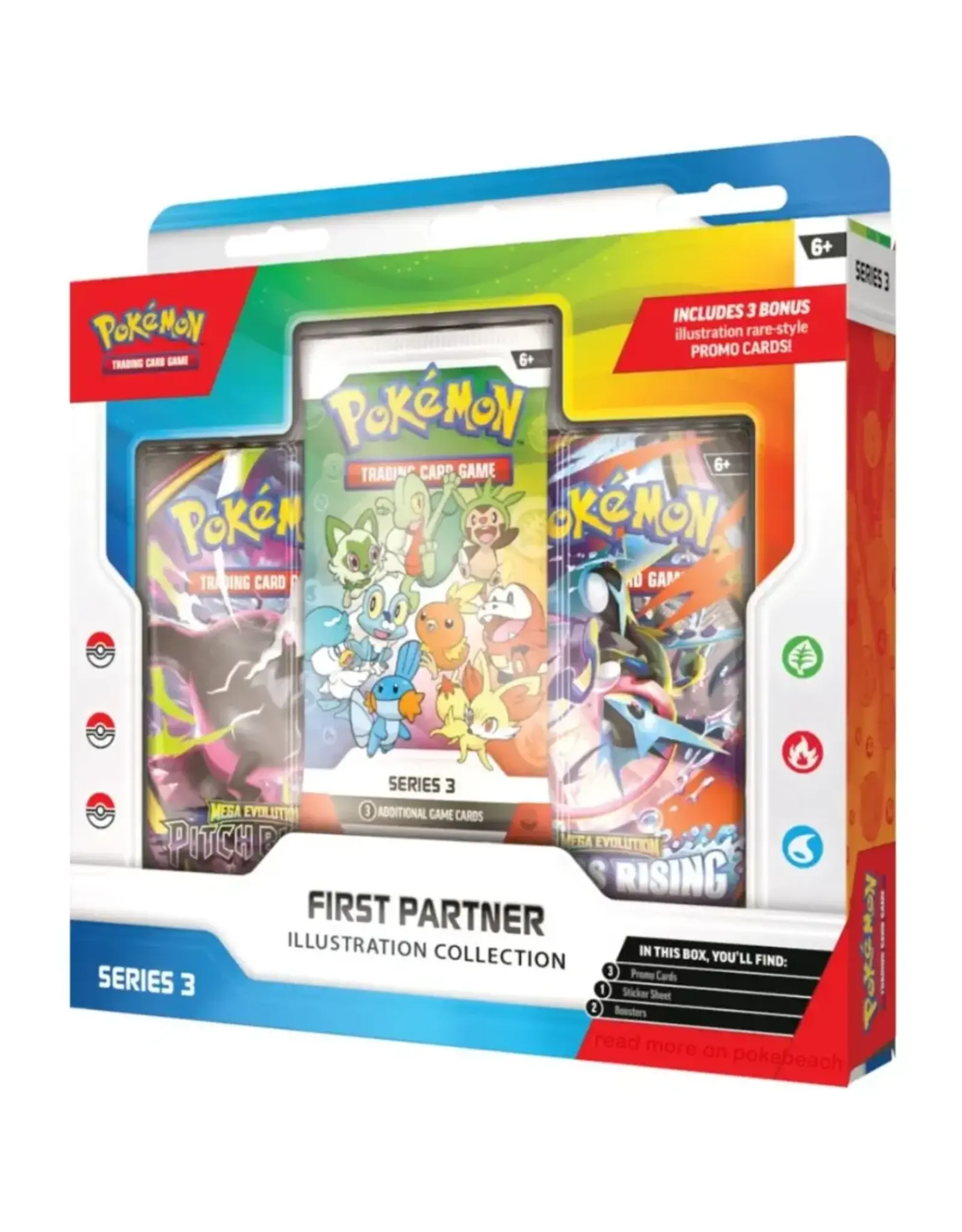 Pokemon Pokemon First Partner Illustration Collection Edition Series 3
