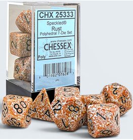 Speckled - Rust Polyhedral 7-Die Set