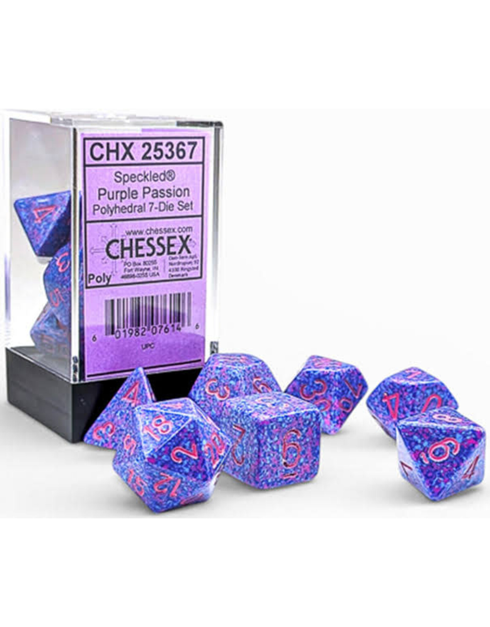 Speckled - Purple Passion Polyhedral 7-Die Set