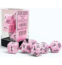 Speckled - Pink Polyhedral 7-Die Set