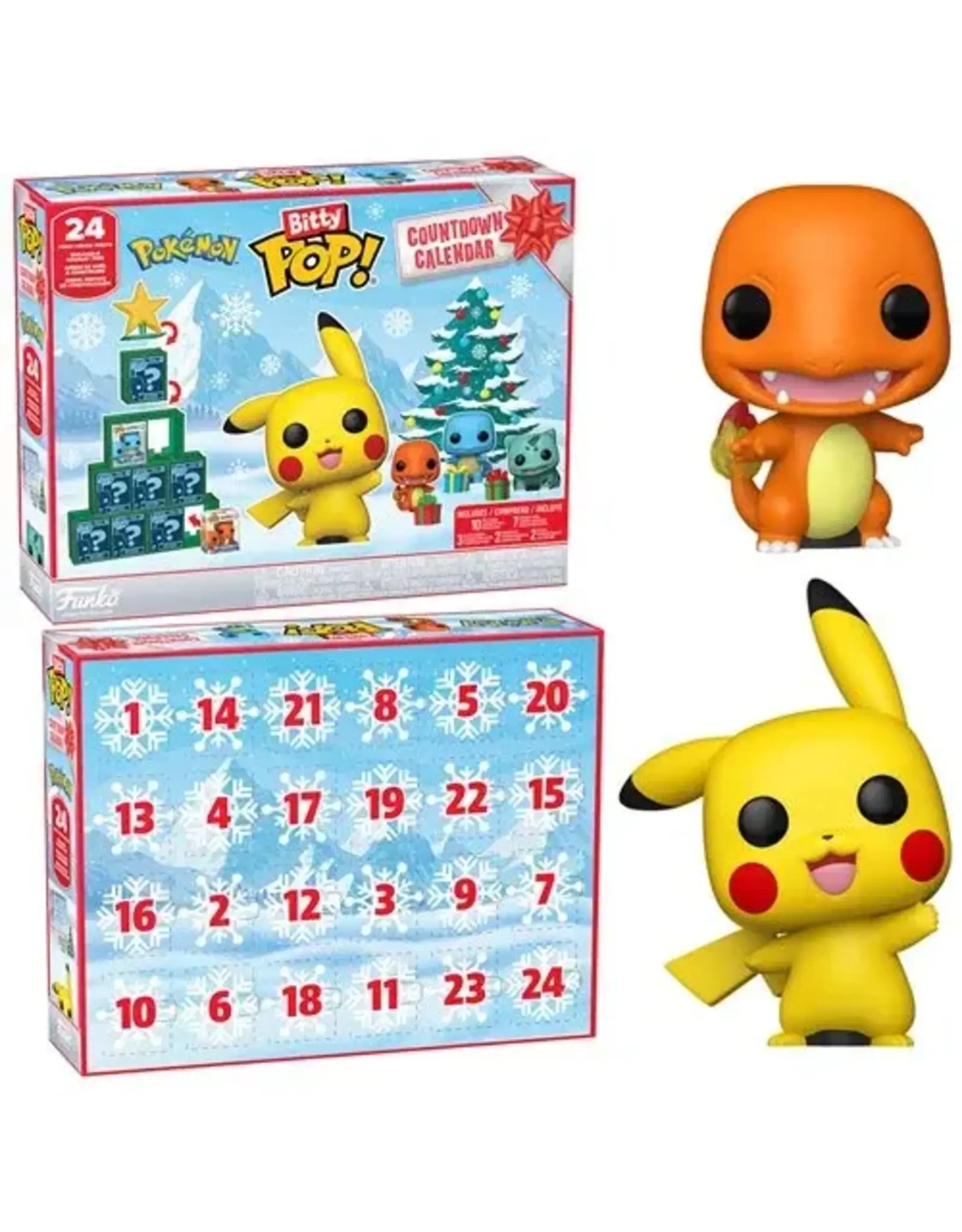 Funko Bitty Pop Pokemon Countdown Calendar