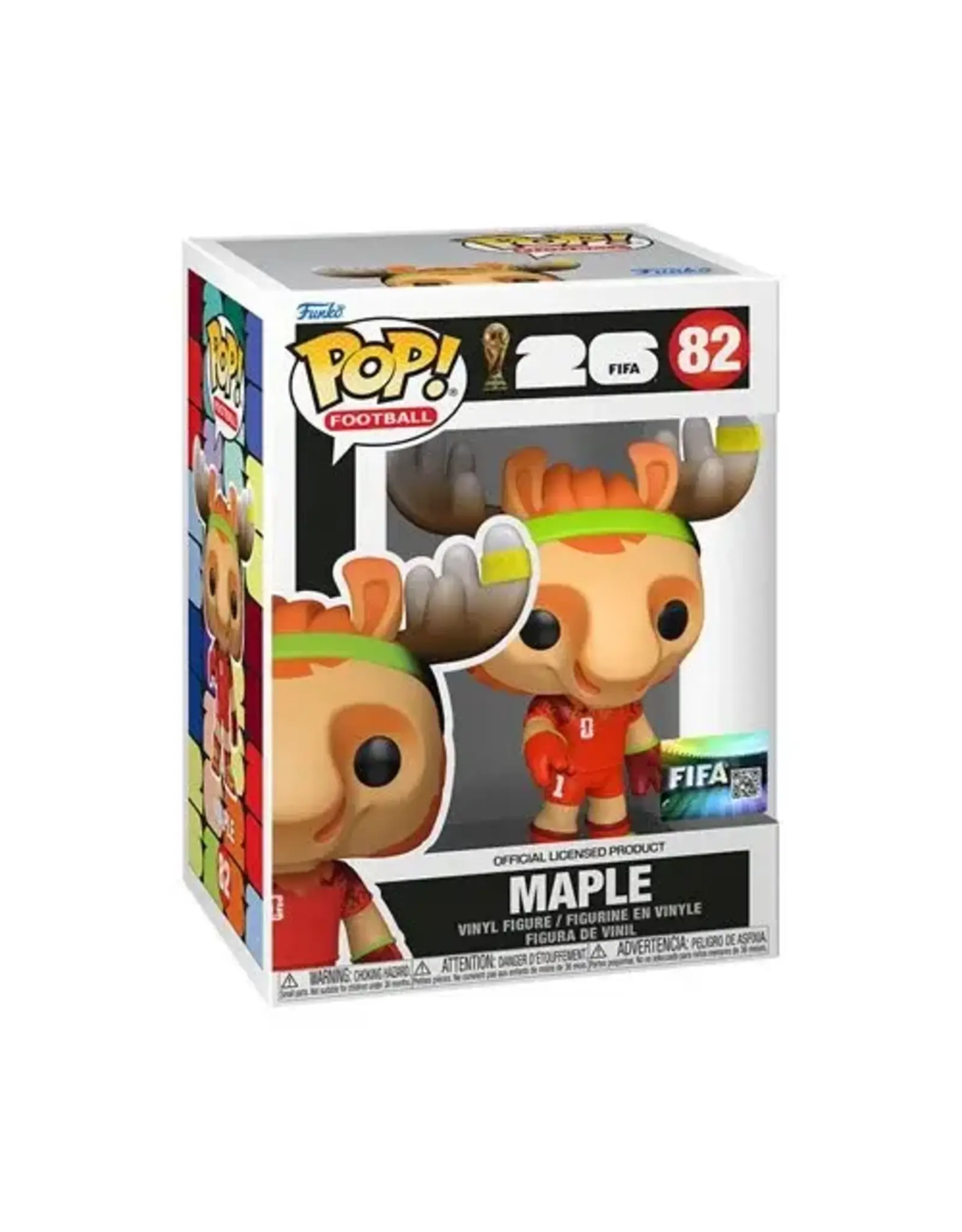 Funko Pop Vinyl World Cup 2026 Mascots Canada Maple