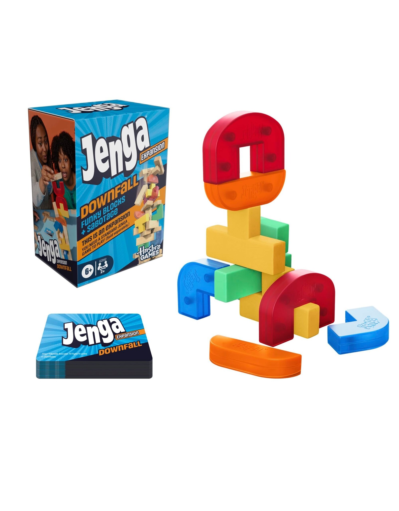 Hasbro Jenga Expansion Downfall