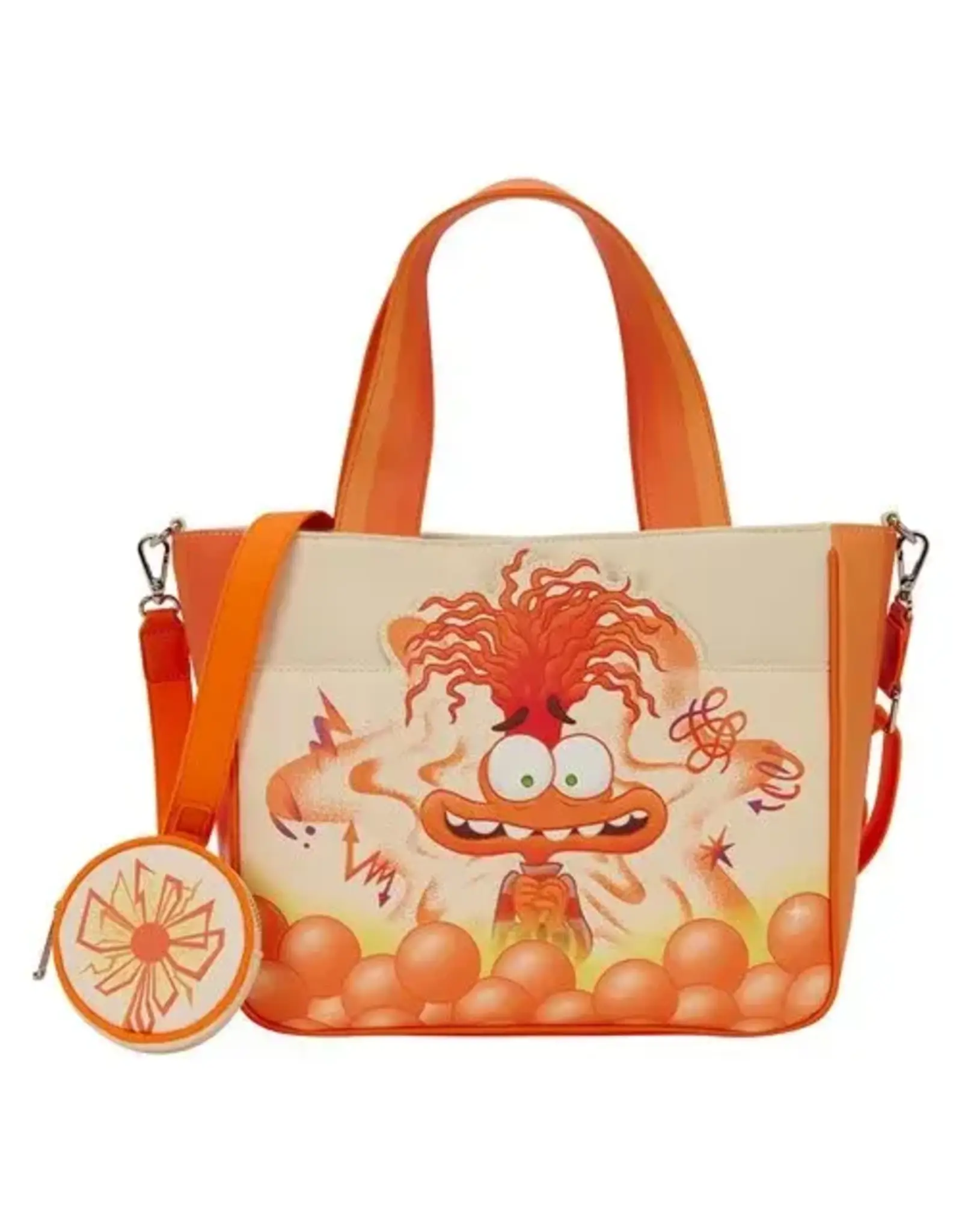 Loungefly Disney Pixar Inside Out 2 Anxiety Tote Bag