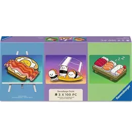 Ravensburger Kawaii Breakfast, Lunch & Dinner 3x100pc
