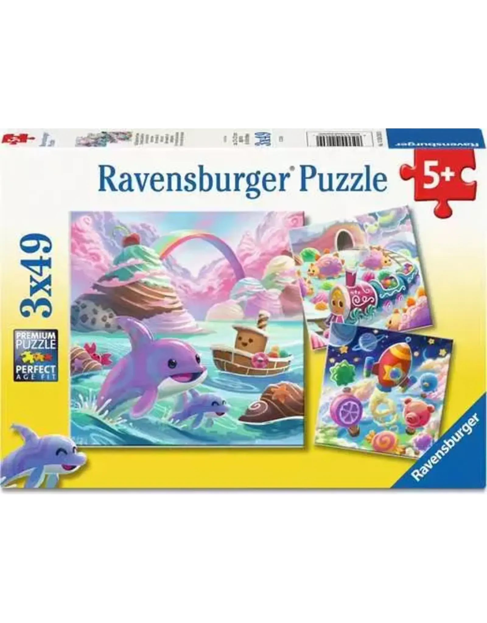 Ravensburger Candy Coastline 3x49pc