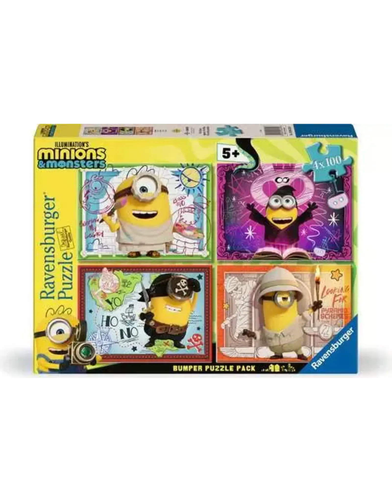 Ravensburger Minions Ooops 4x100pc