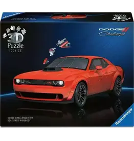 Ravensburger Iconics: 3D Dodge Challenger R/T Scat Pack Widebody 108pc