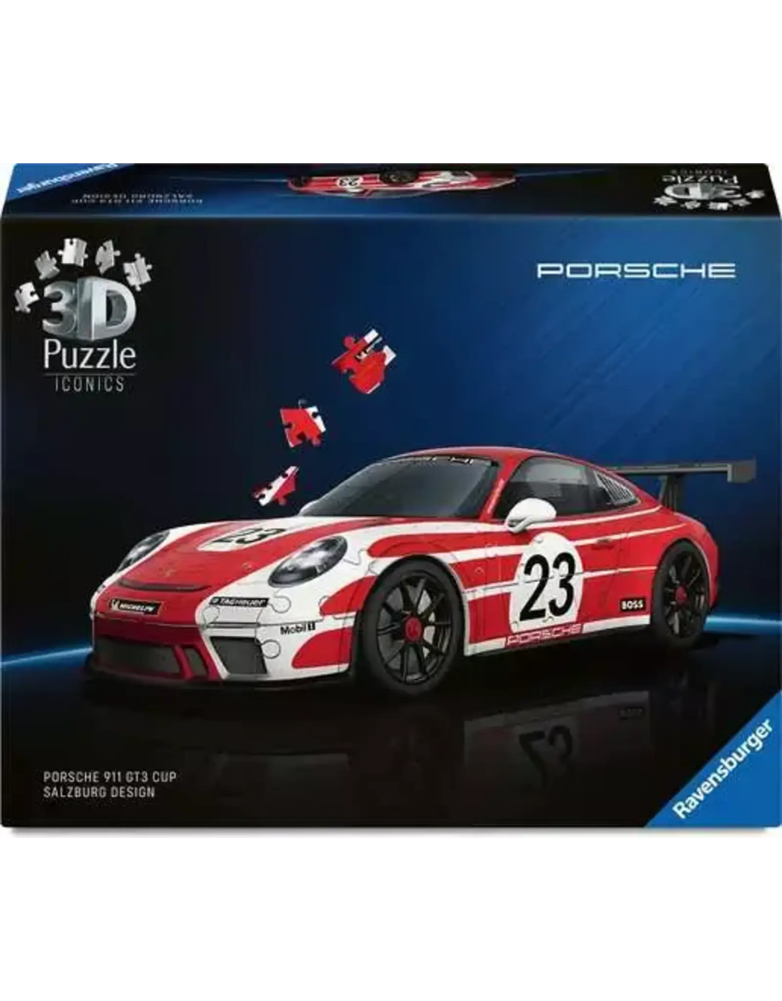 Ravensburger Iconics: 3D Porsche 911 "Salzburg Edition" 108pc