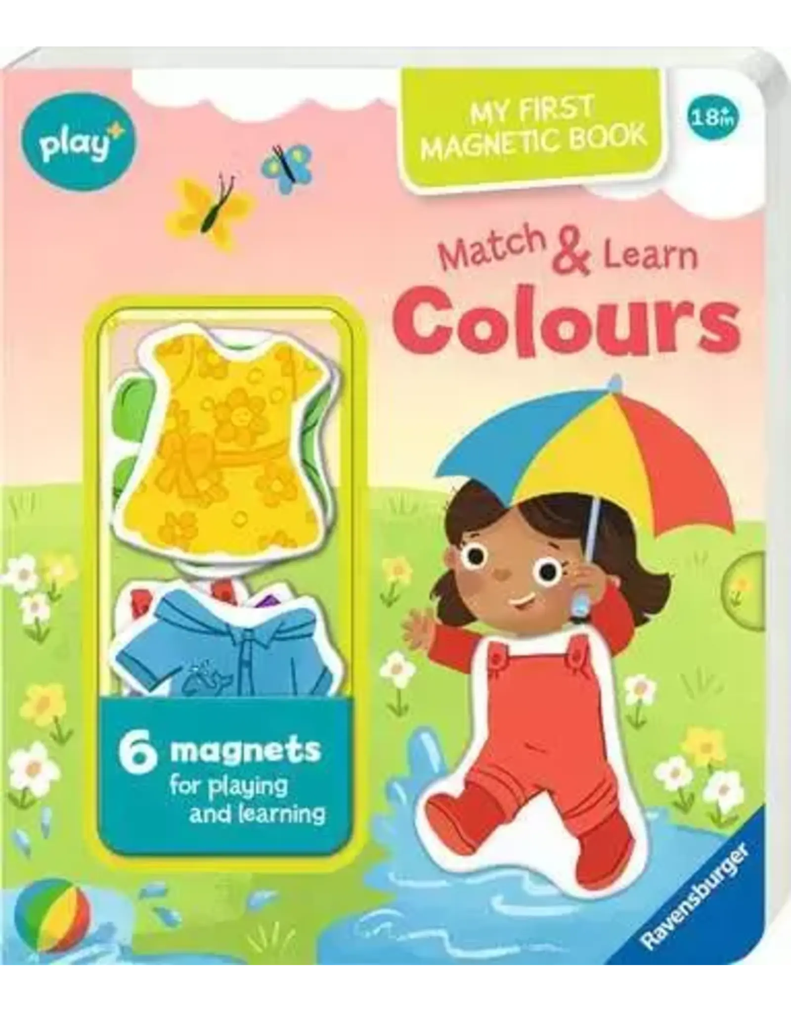 Ravensburger My First Magnetic Book Match and Learn Colors
