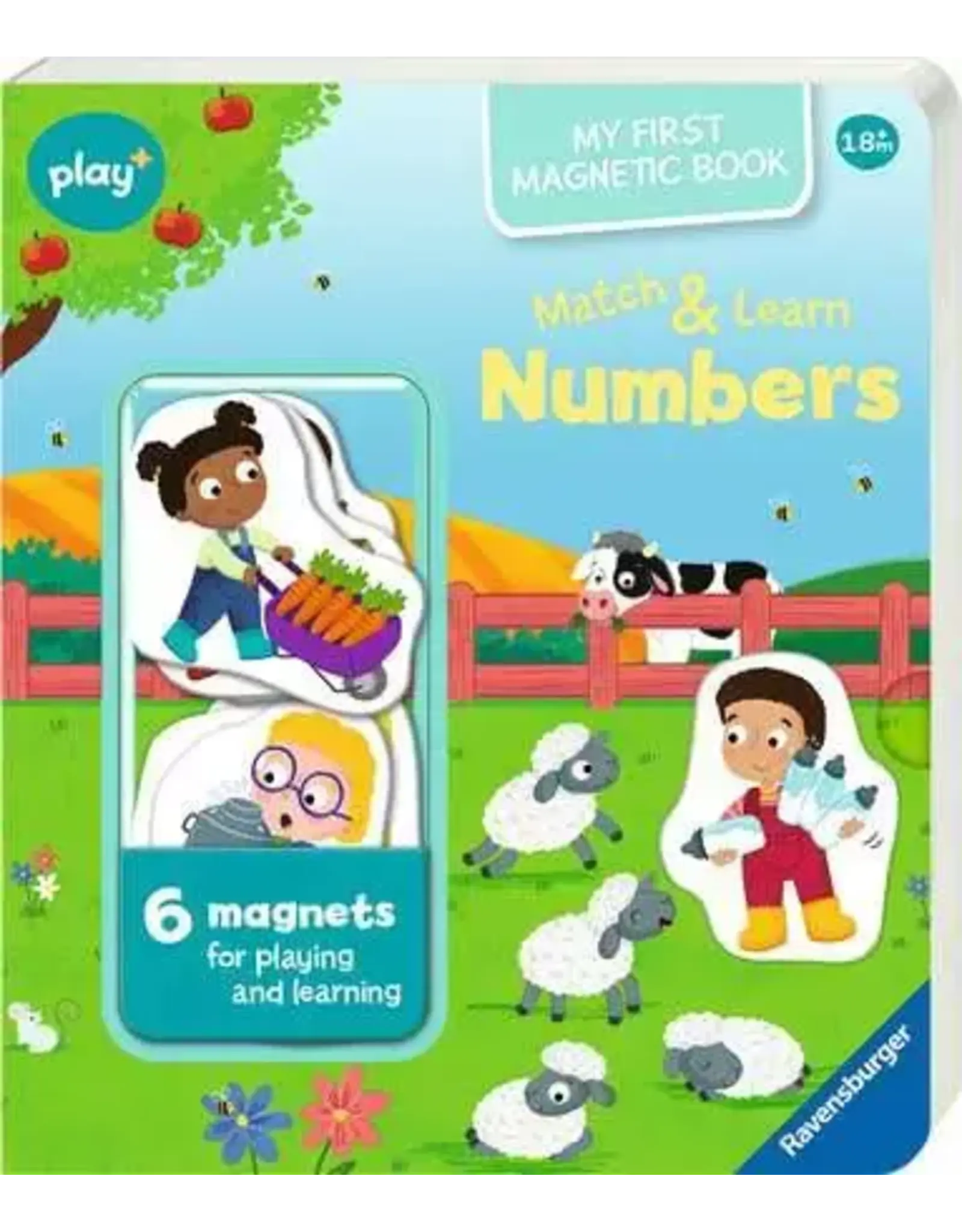 Ravensburger My First Magnetic Book Match and Learn Numbers