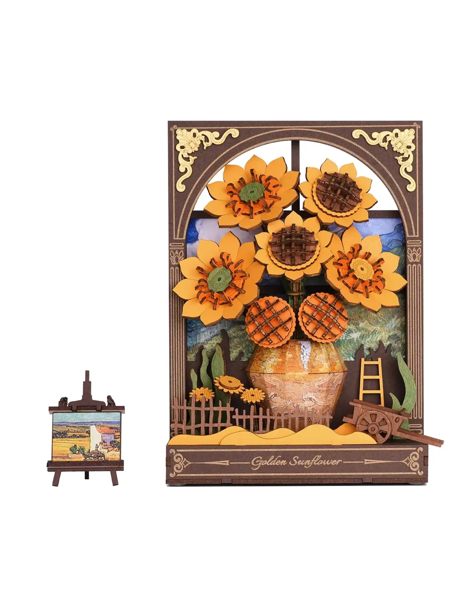 Robotime DIY Golden Sunflower