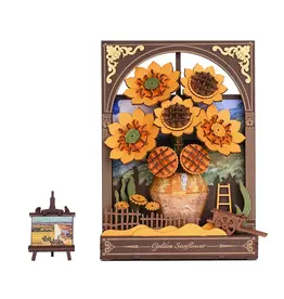 Robotime DIY Golden Sunflower