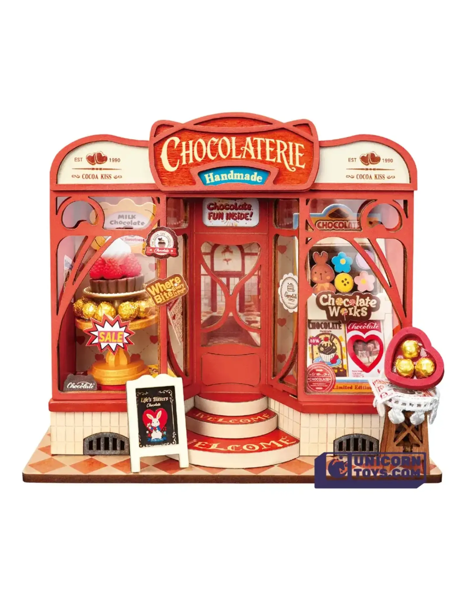 Robotime DIY Sweet Chocolate Shop Mini Store