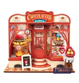 Robotime DIY Sweet Chocolate Shop Mini Store