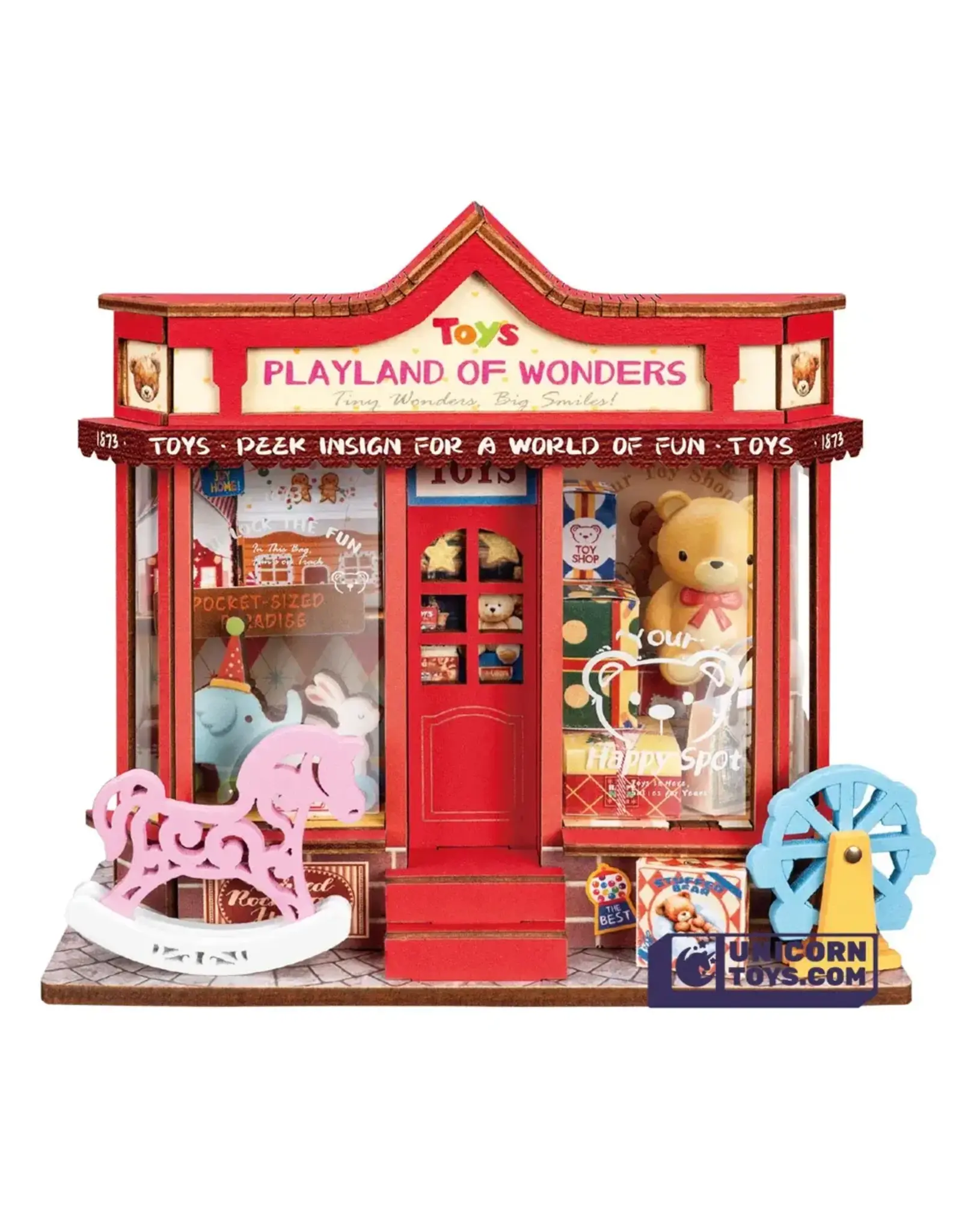 Robotime DIY Whimsy Toy Shop Mini Store