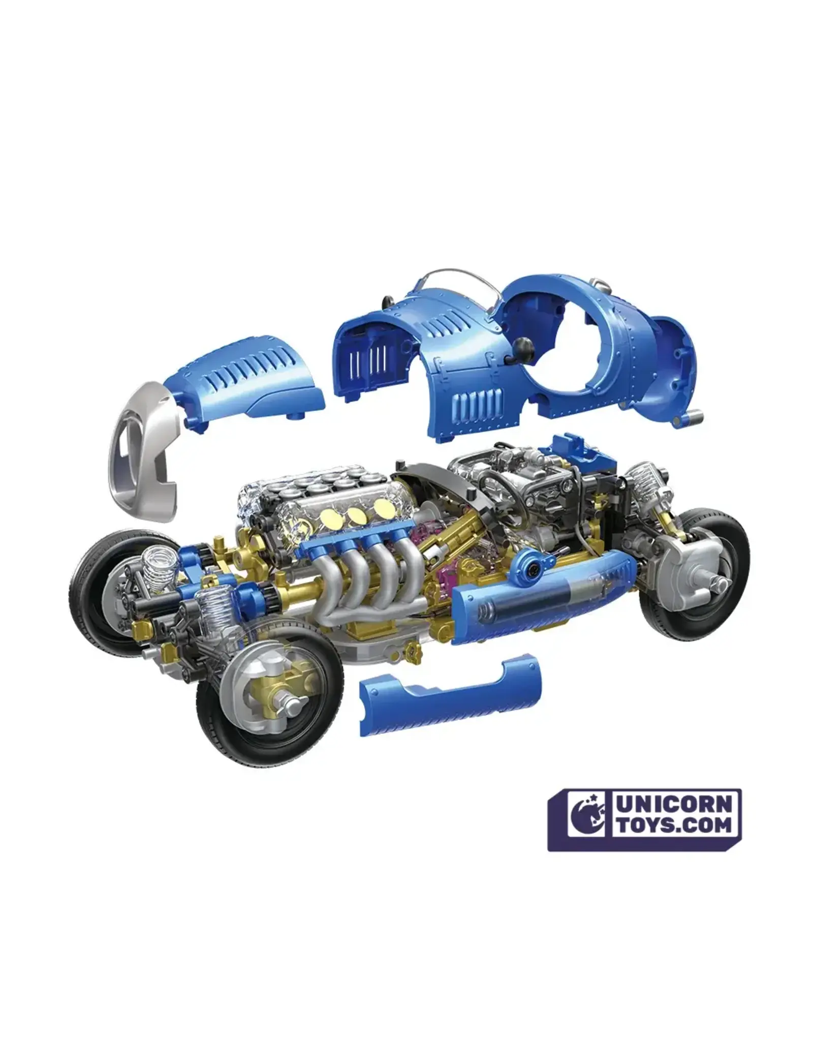 Build Your Own Vintage Racer Toy