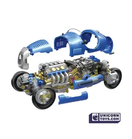 Build Your Own Vintage Racer Toy