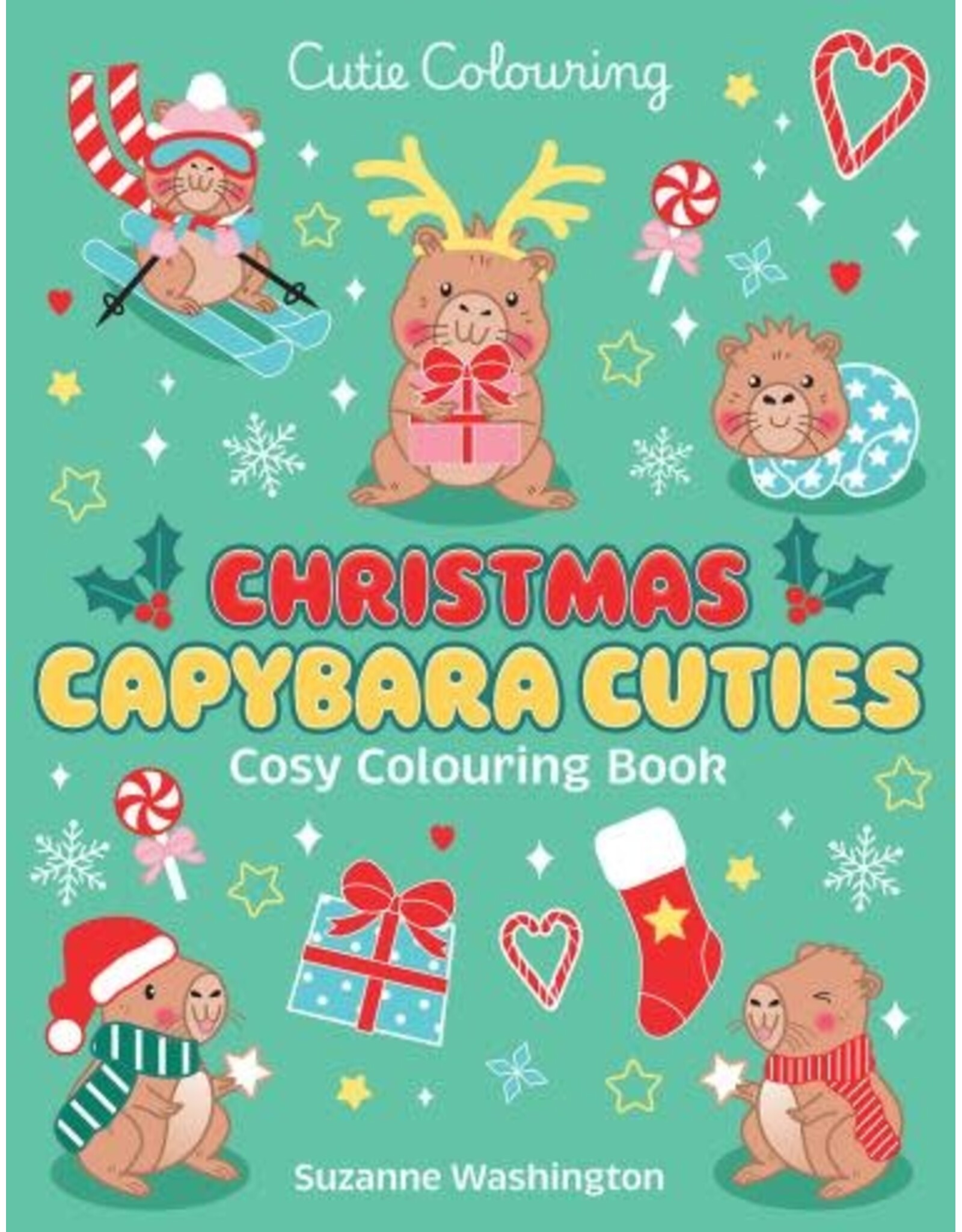 Scholastic Cutie Colouring: Christmas Capybara Cuties
