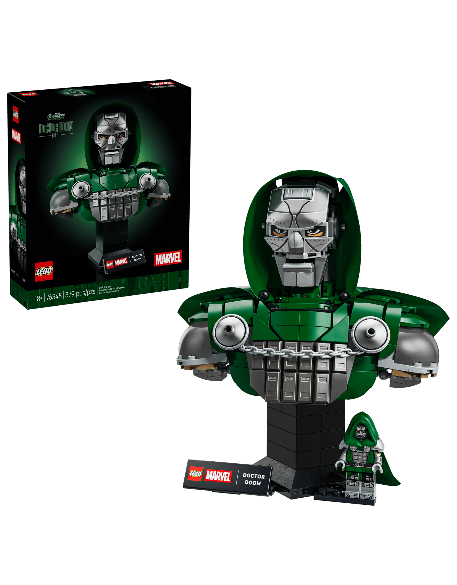 Lego Doctor Doom Bust