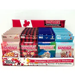 Canada Shaped Bandages Assorted