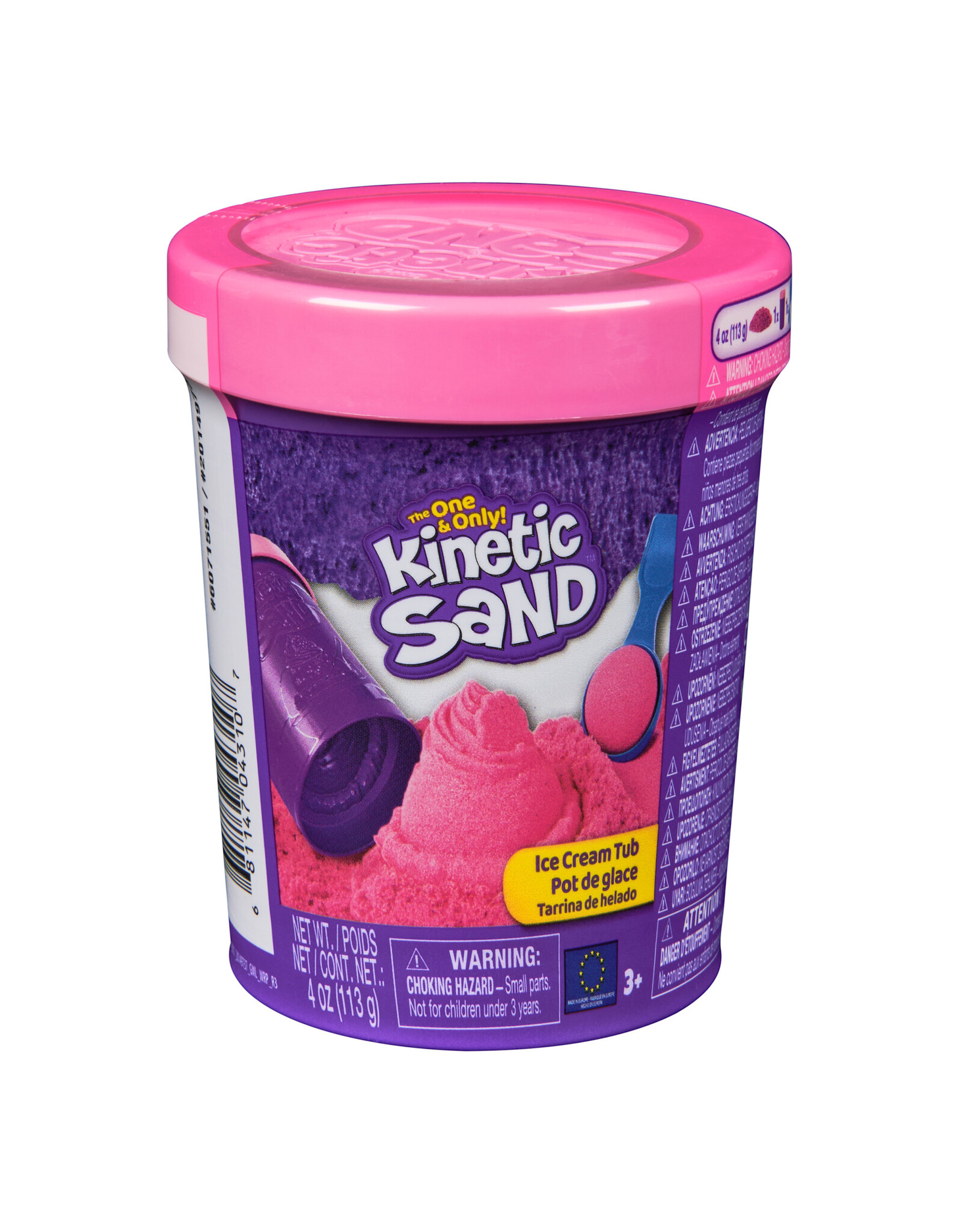 Spin Master Kinetic Sand Ice Cream Tub Assorted
