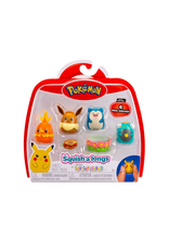 Squish-a-longs Pokémon Figure Pack