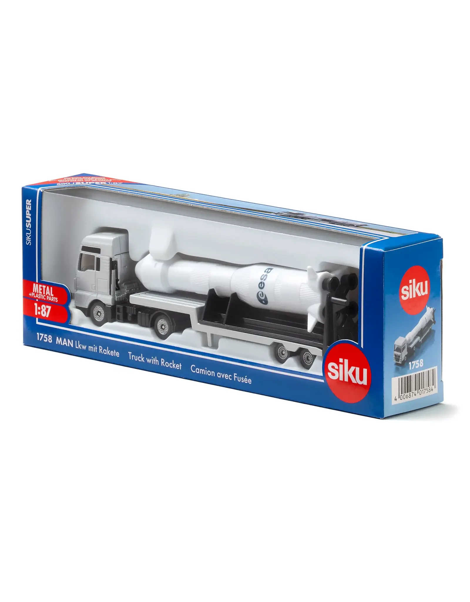 Siku Siku Truck with ESA Rocket