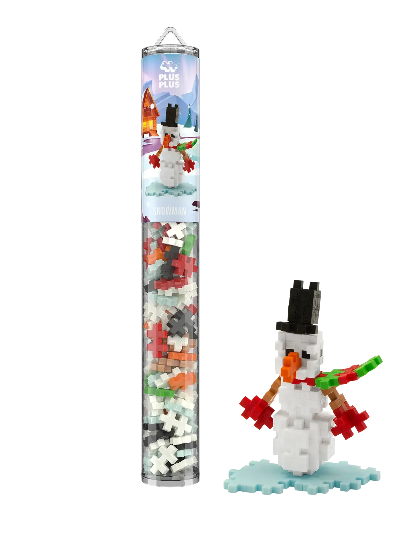Plus-Plus Plus-Plus Tube: Snowman