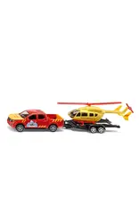 Siku Siku Nissan Navara With Helicopter