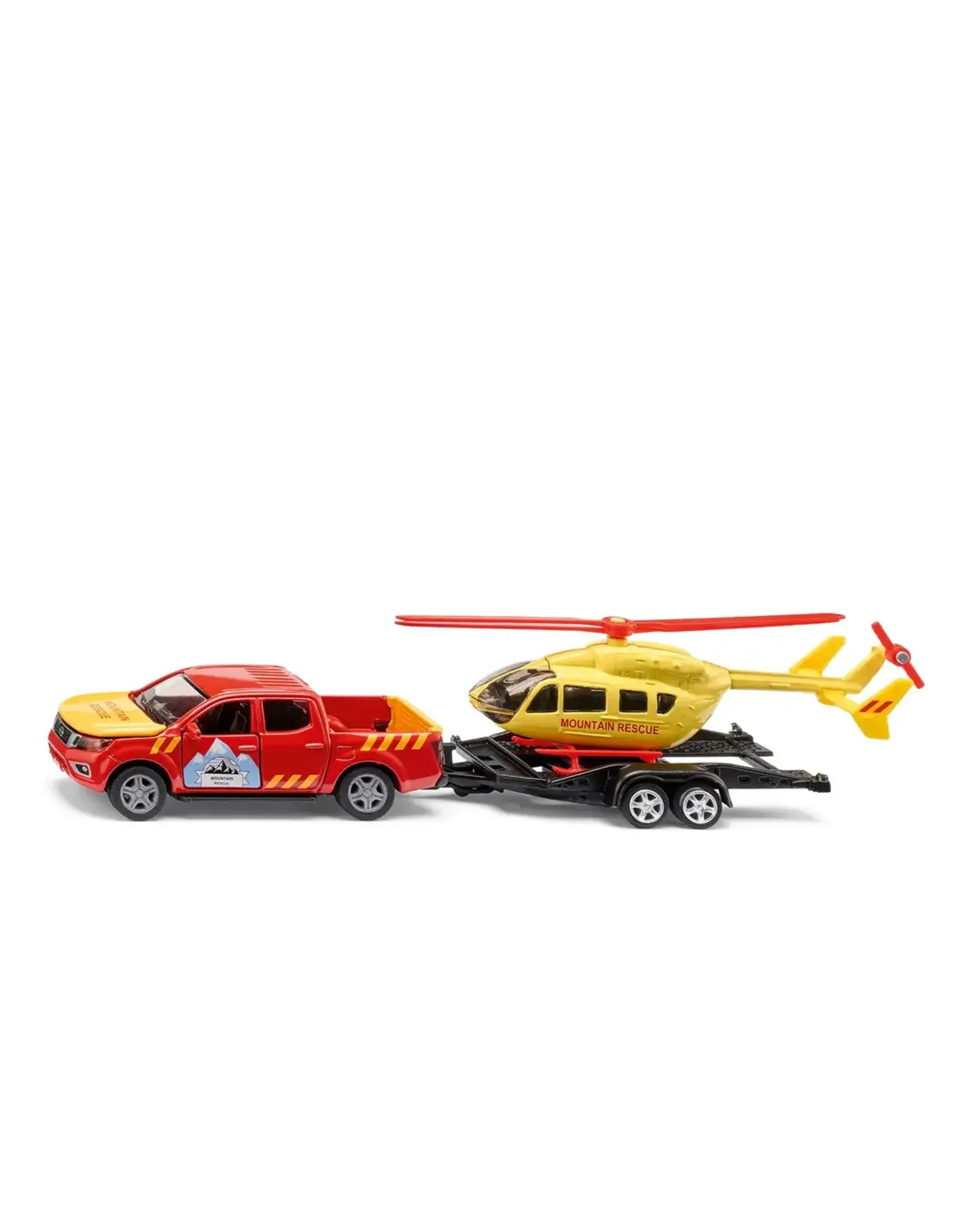 Siku Siku Nissan Navara With Helicopter