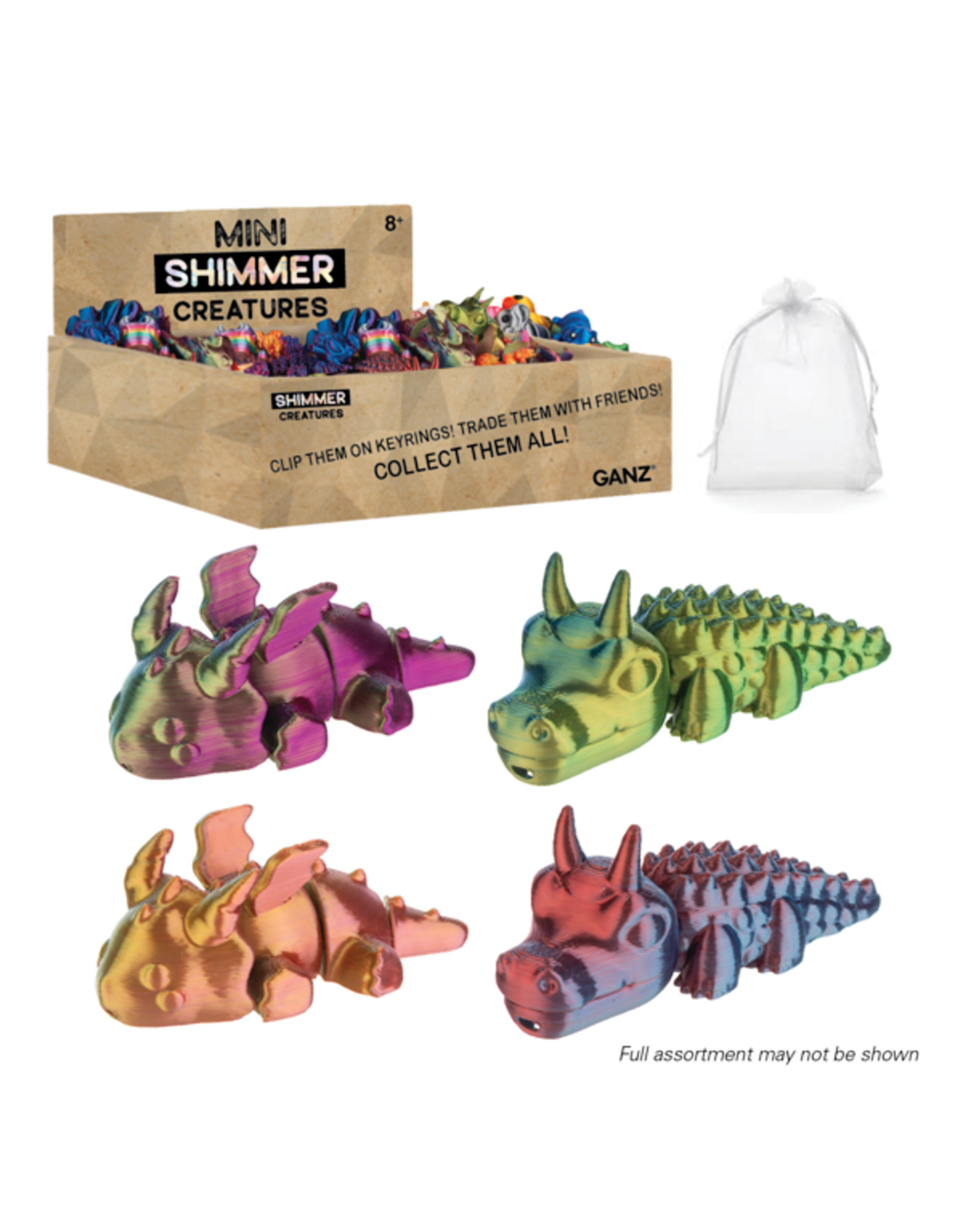 Ganz Shimmer Creatures - Mini Dragons