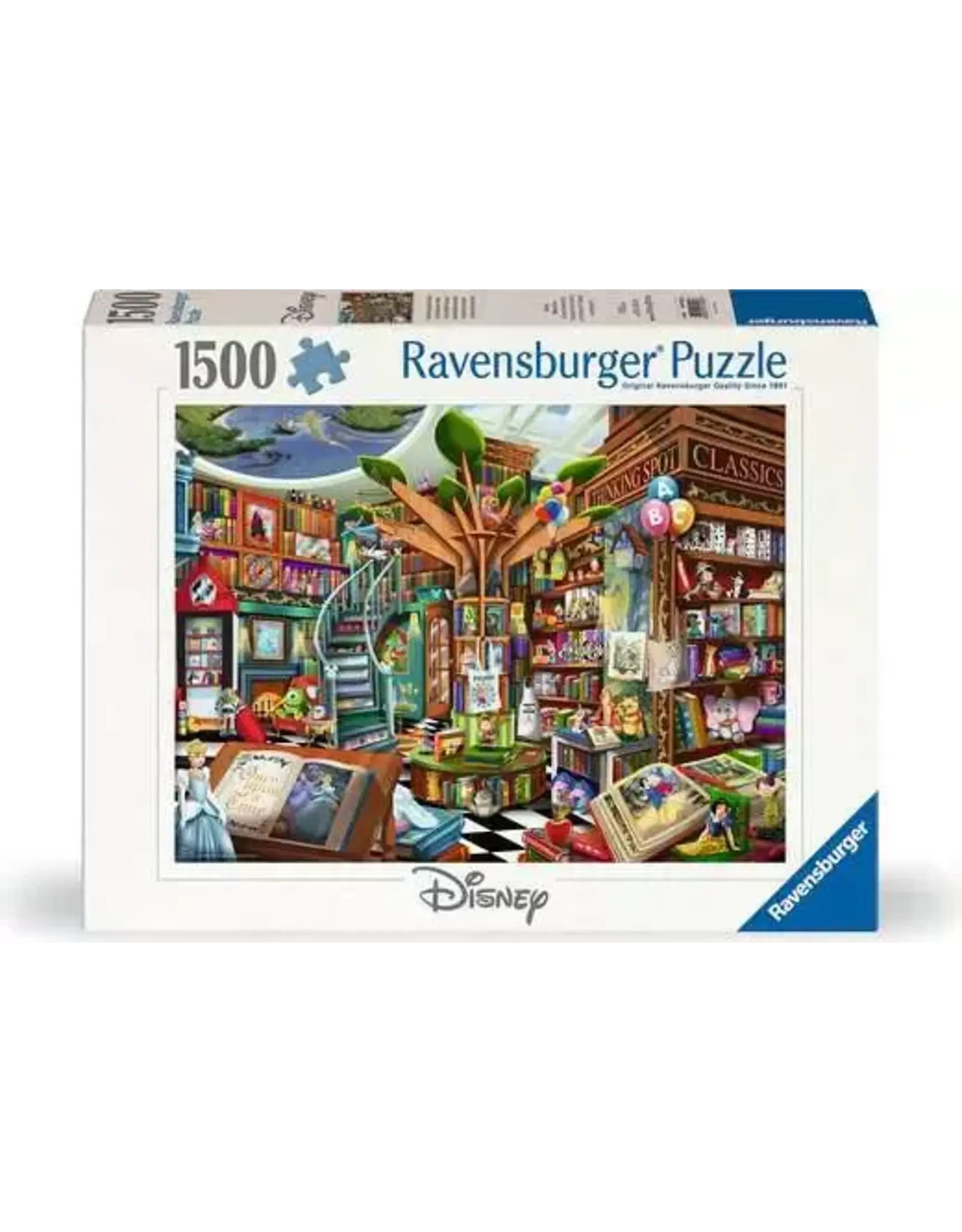 Ravensburger Magical Disney Bookstore of Wonders 1500pc