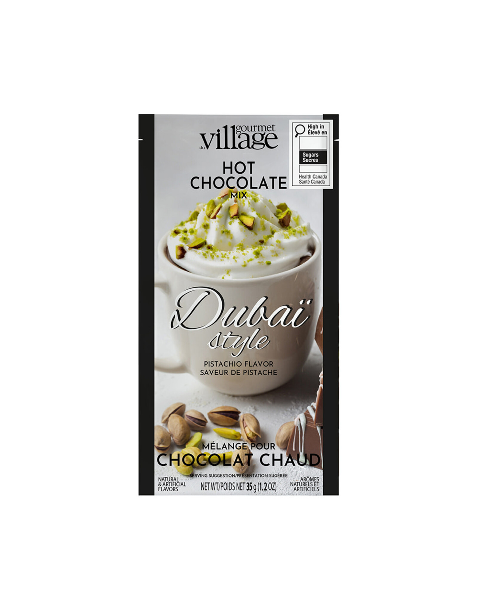 Gourmet Village Hot Chocolate Dubai Style