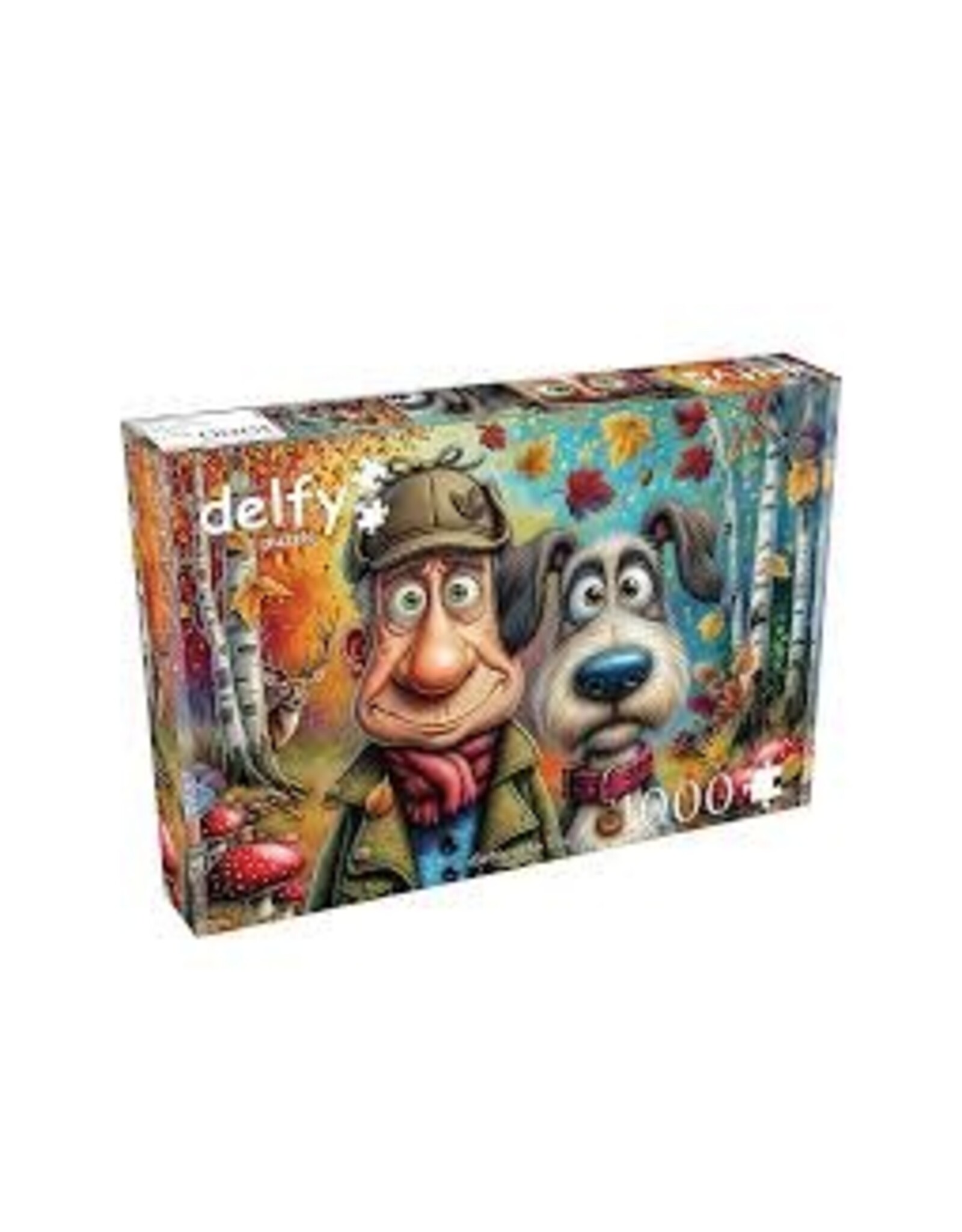 Delfy Behind The Tree 1000pc