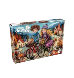 Delfy Two Bikes Together 1000pc