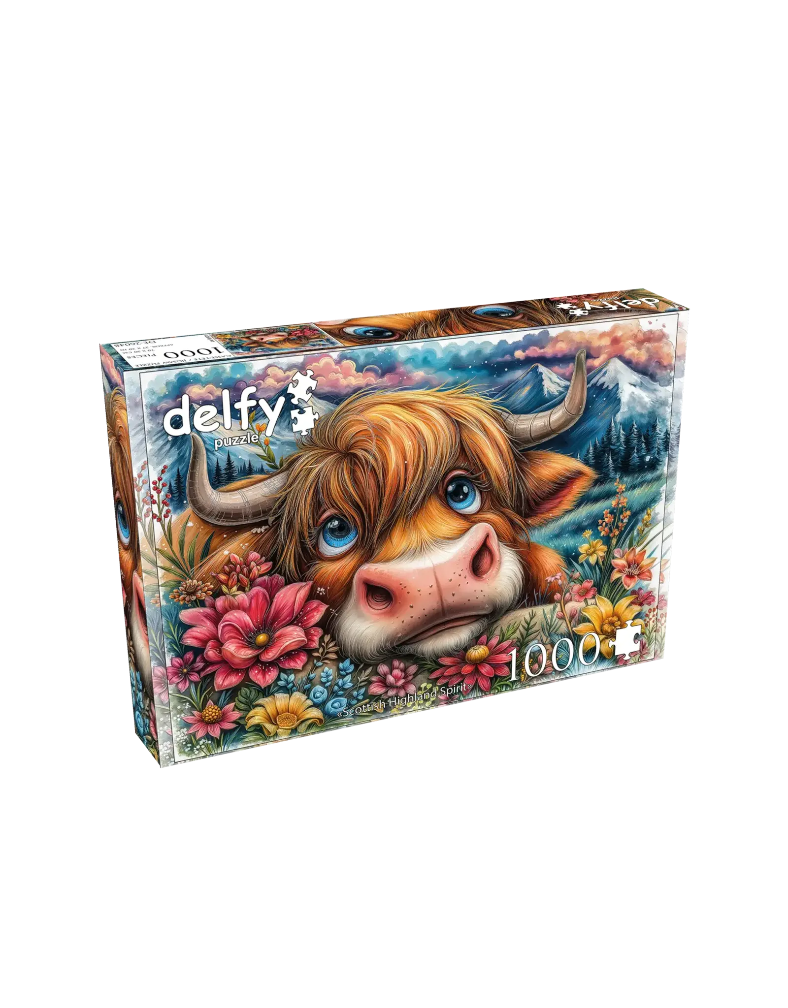 Delfy Scottish Highland Spirit 1000pc