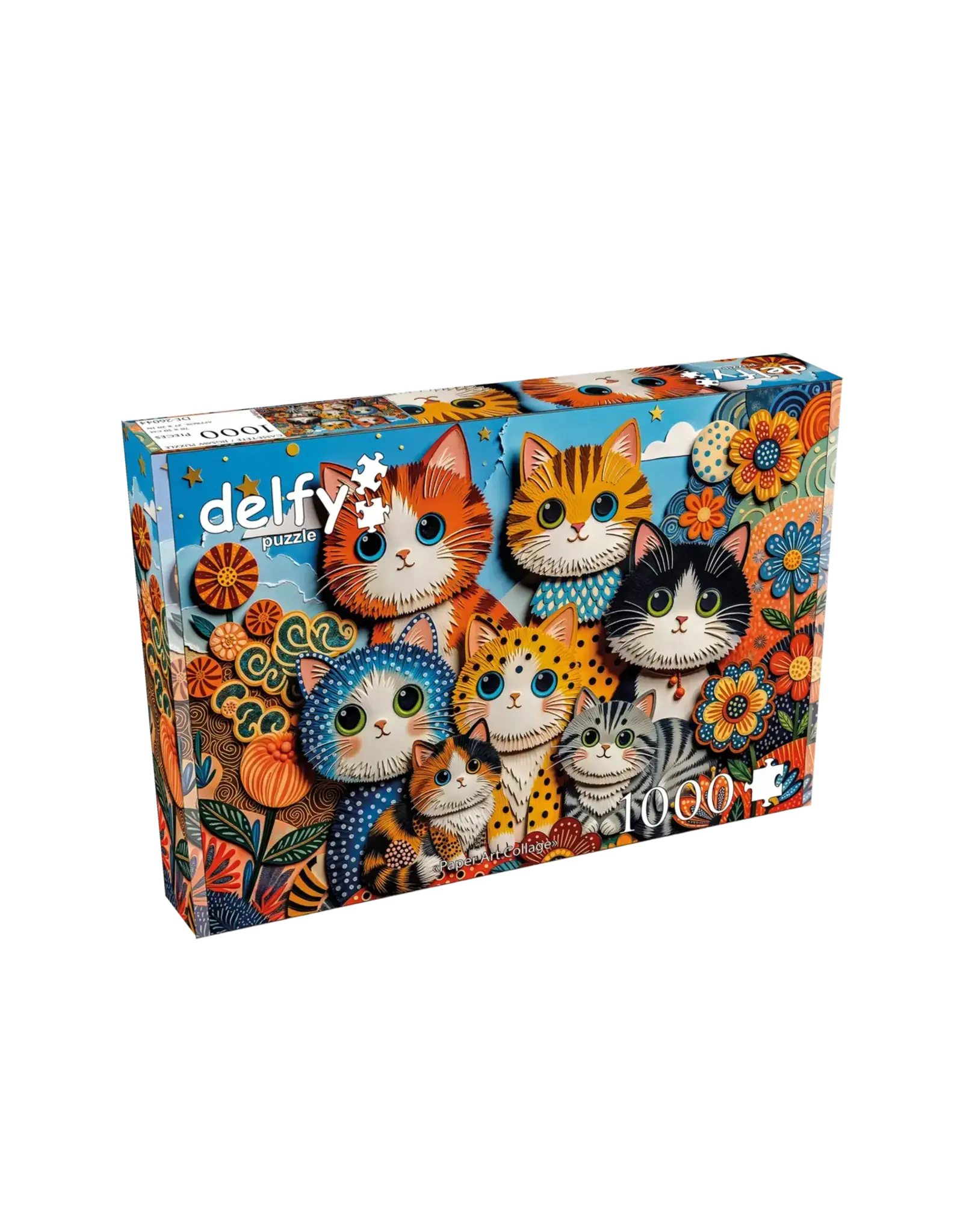 Delfy Paper Art Collage 1000pc