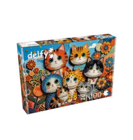 Delfy Paper Art Collage 1000pc