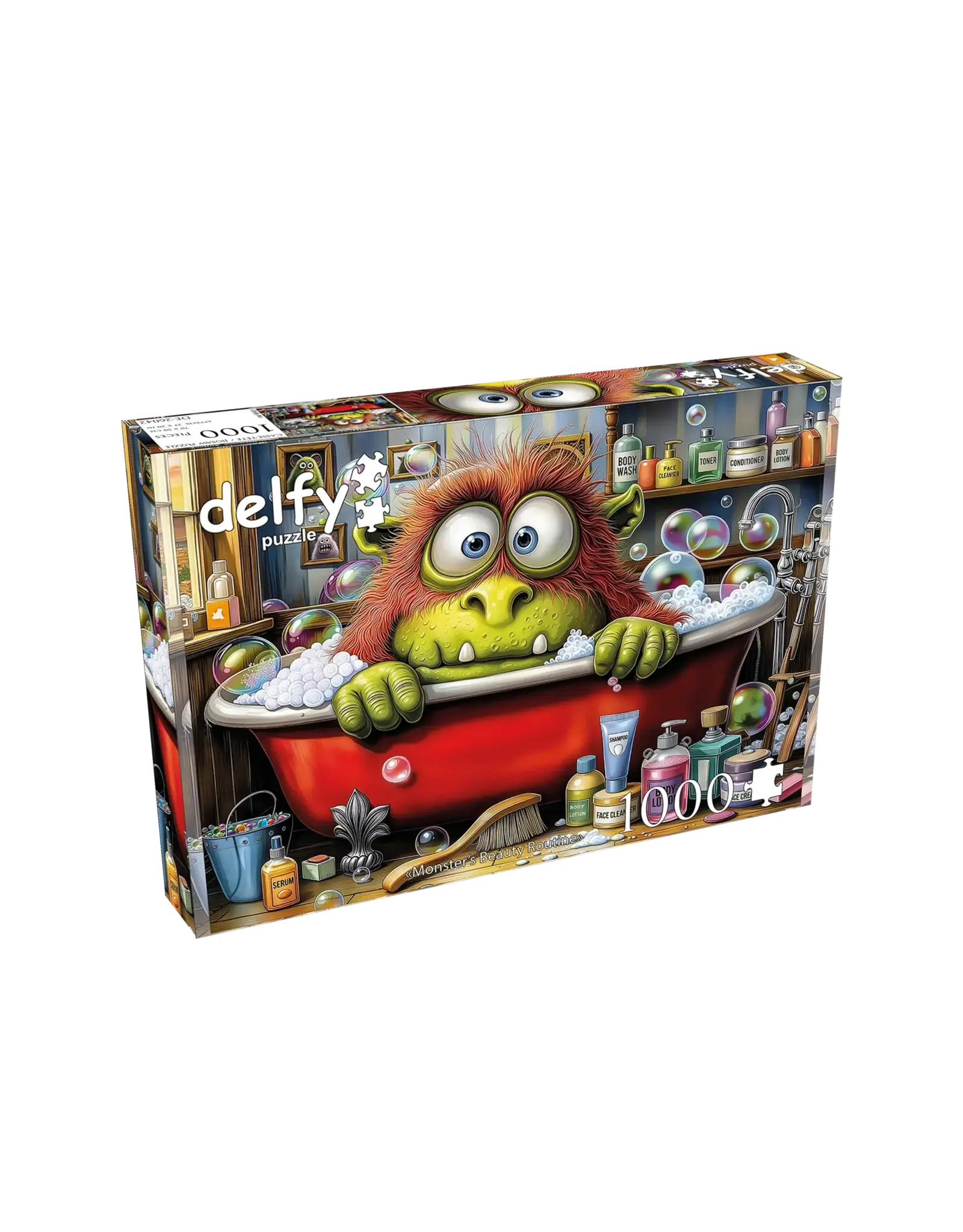 Delfy Monster's Beauty Routine 1000pc