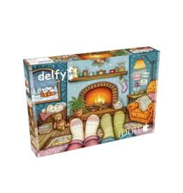 Delfy Cozy Feet Winter Night 1000pc