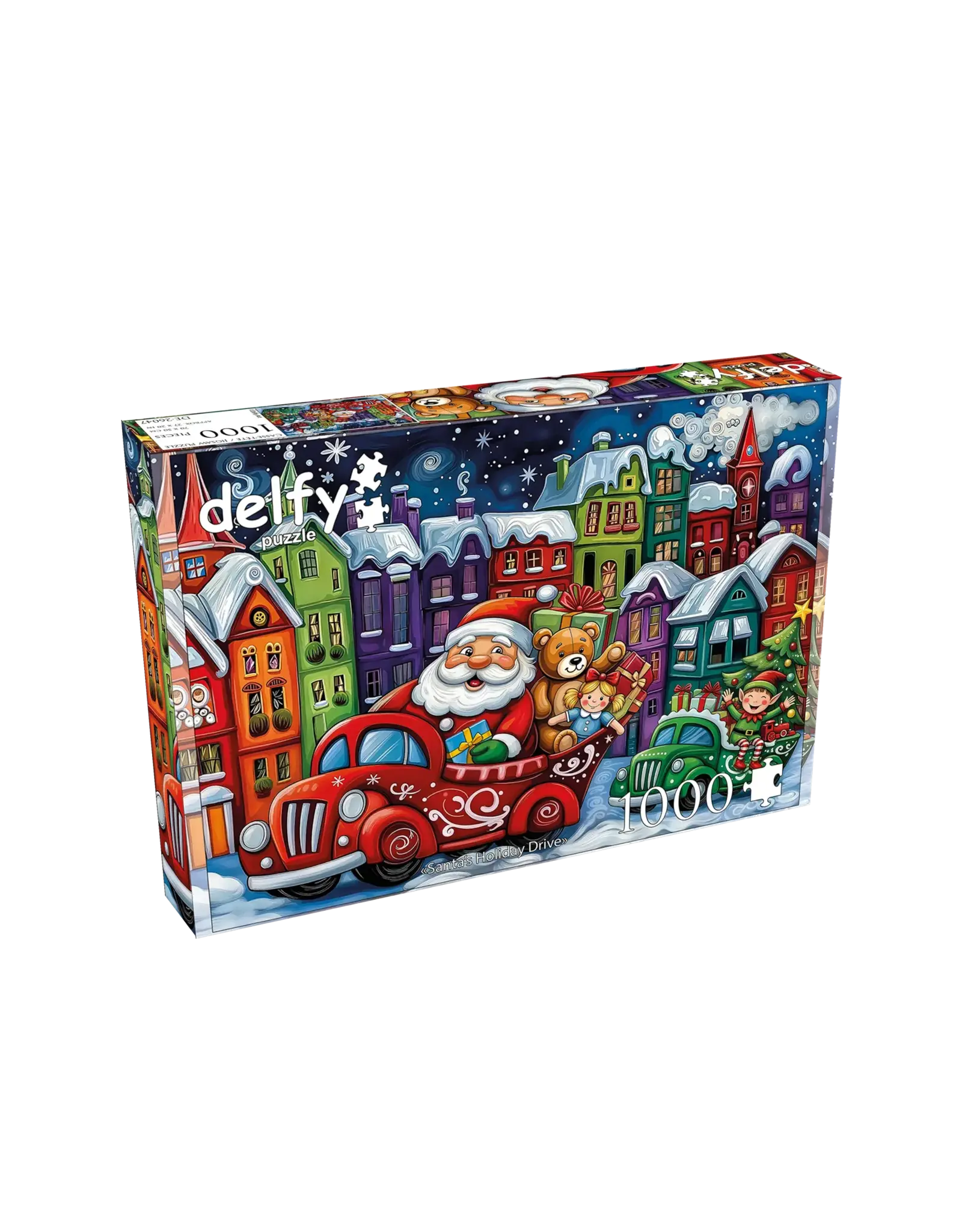 Delfy Santa's Holiday Drive 1000pc