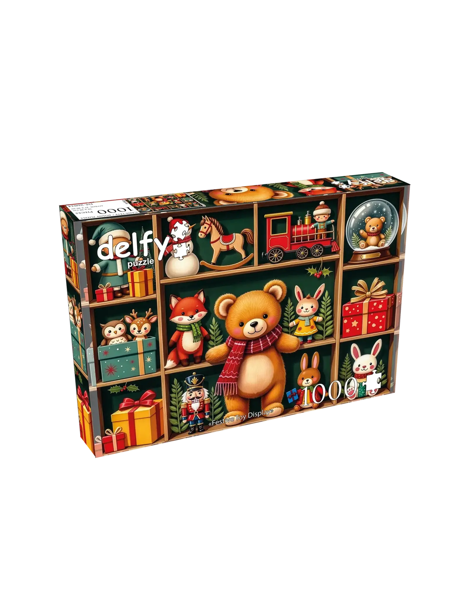 Delfy Festive Toy Display 1000pc