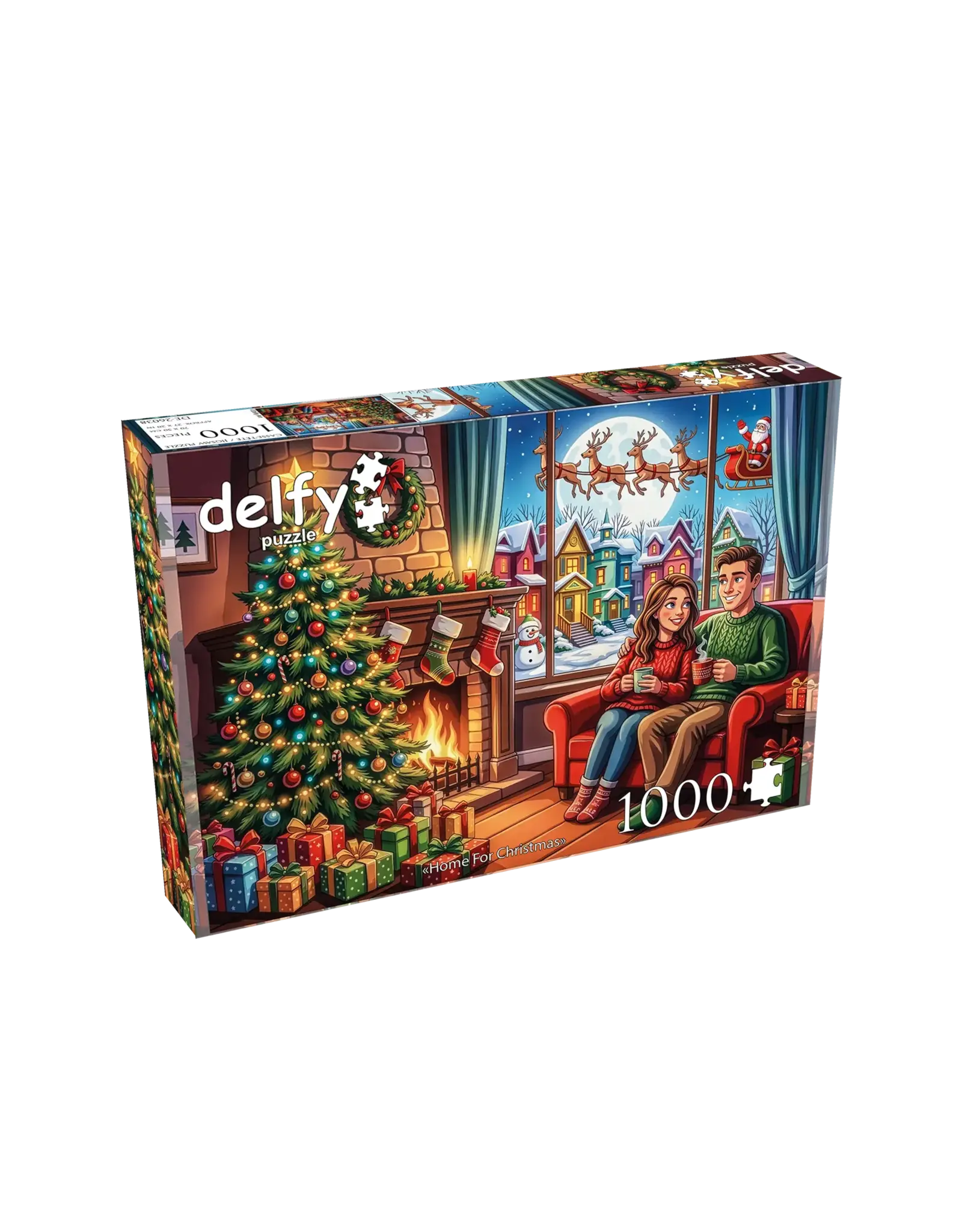 Delfy Home For Christmas 1000pc