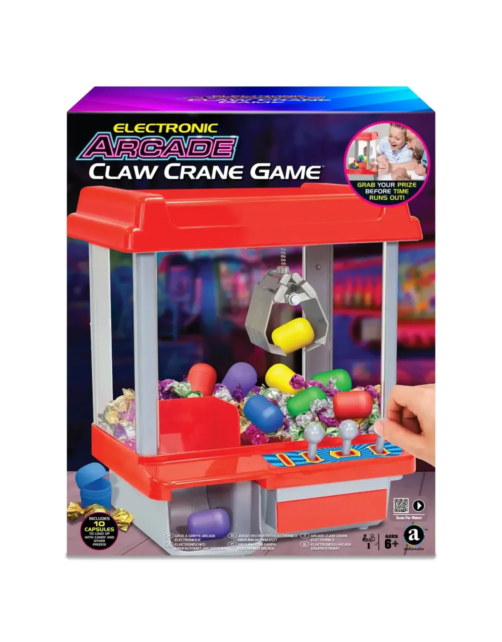 Ambassador Electronic Arcade Claw Crane